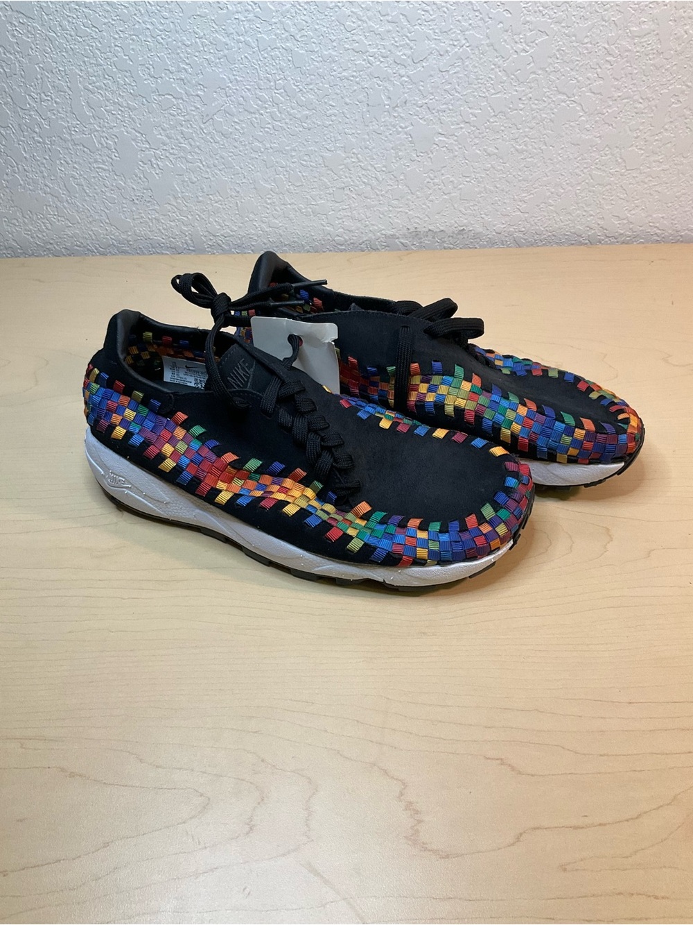 Nike Air Footscape Woven Black Multicolor Sneakers